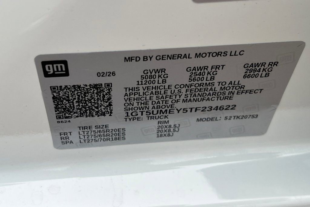 New 2026 GMC Sierra 2500 SLE w/ SLE Value Package; image 22