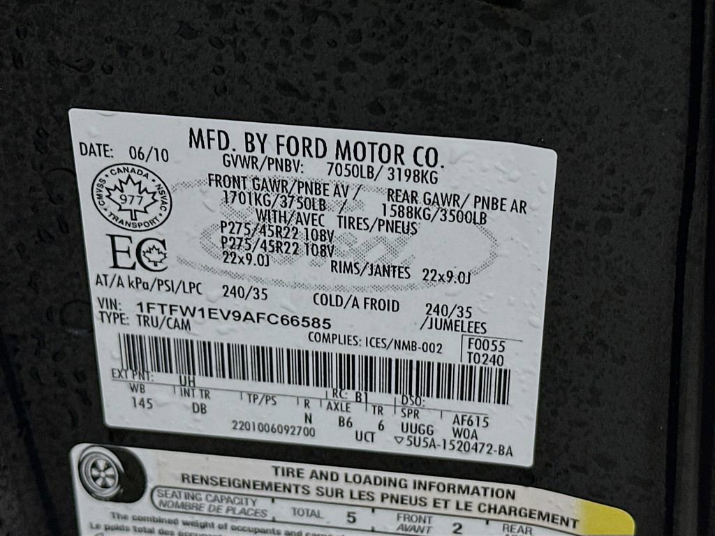 Used 2010 Ford F150 Harley-Davidson AWD/4WD image 34