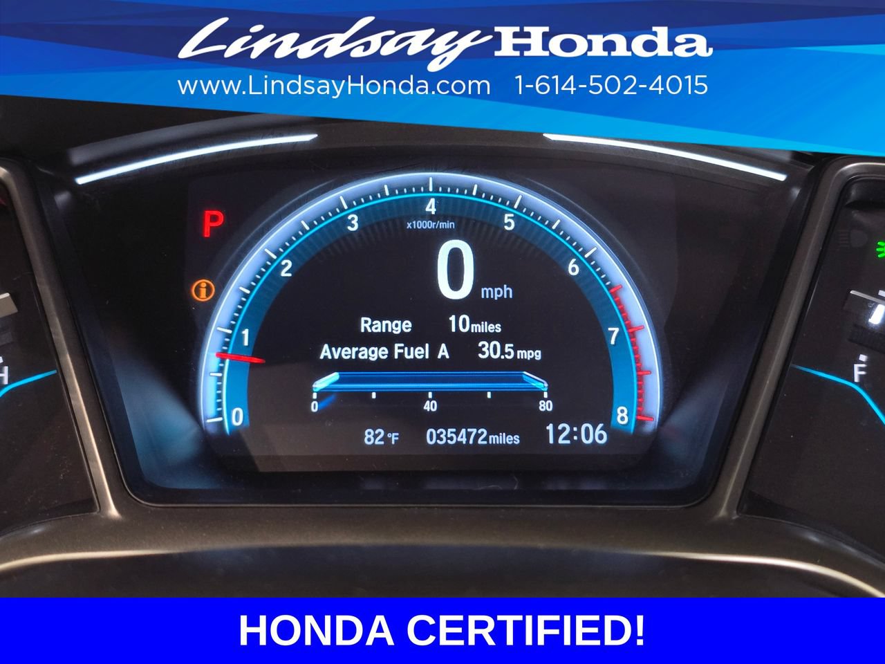 Certified 2021 Honda Civic EX-L image 14