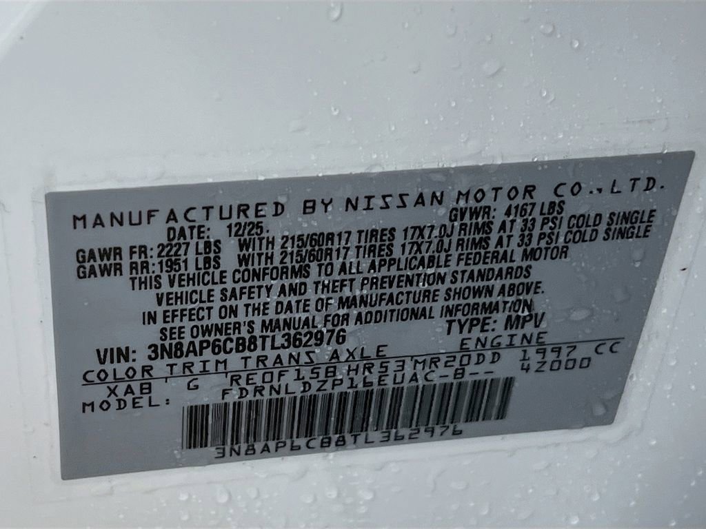 New 2026 Nissan Kicks SV w/ SV Premium Package AWD/4WD image 25