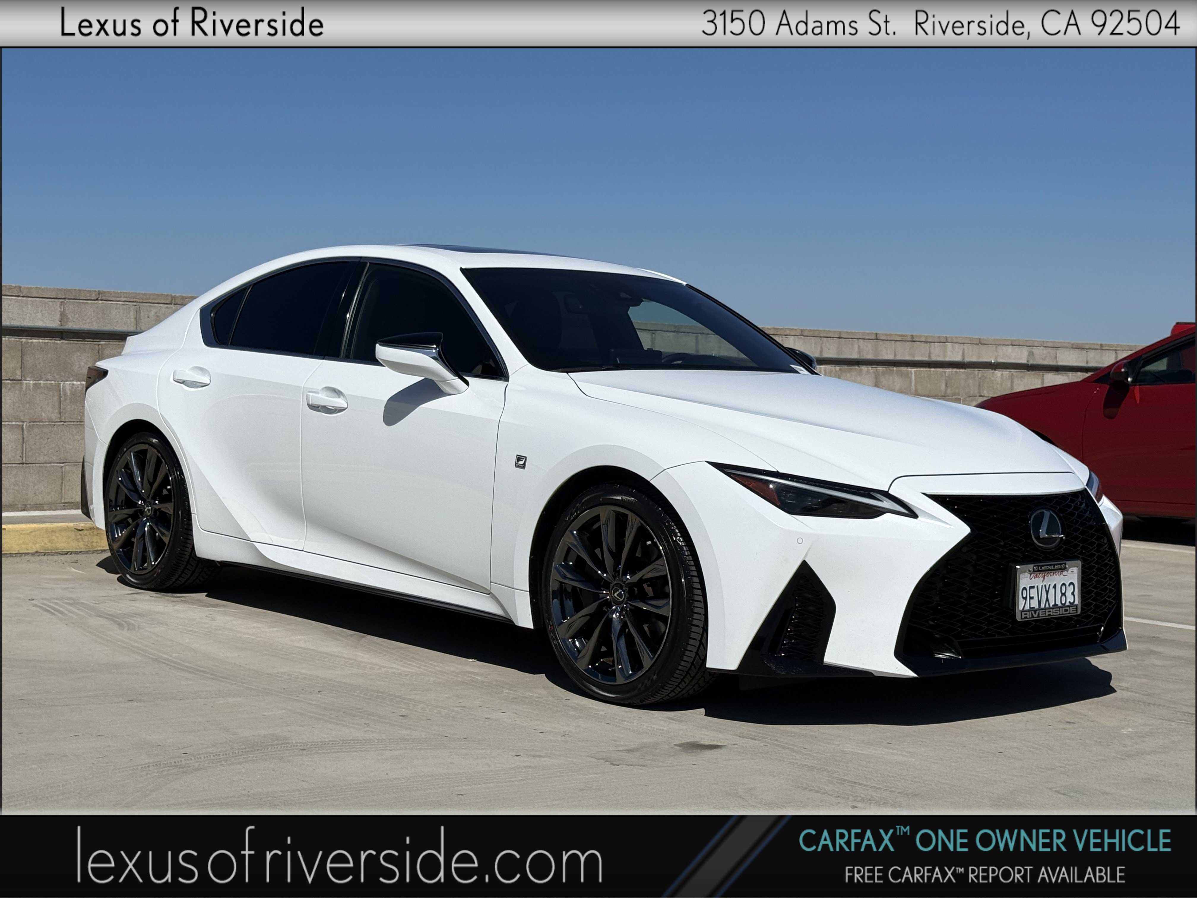Used 2023 Lexus IS 350 F Sport w/ Accessory Package RWD image 1