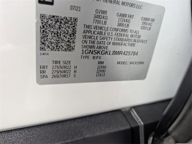 Used 2021 Chevrolet Suburban High Country image 33