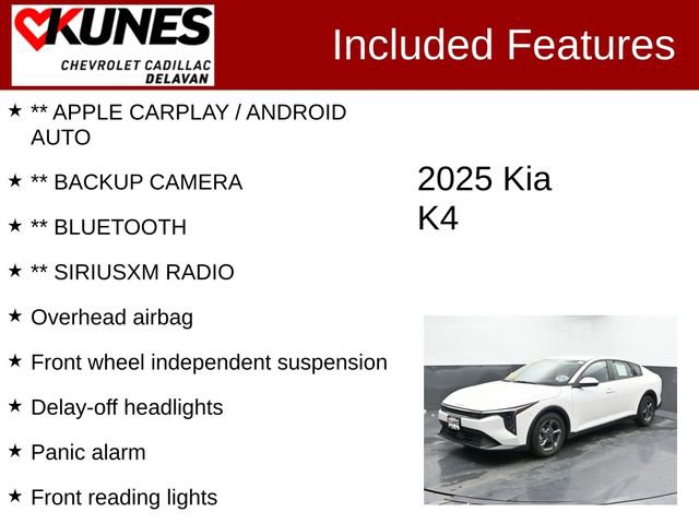 Used 2025 Kia K4 LXS image 3