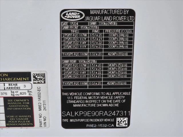 Used 2024 Land Rover Range Rover SE AWD/4WD image 26