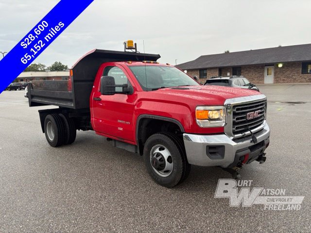 Used 2015 GMC Sierra 3500 4x4 Regular Cab w/ Snow Plow Prep Package image 10