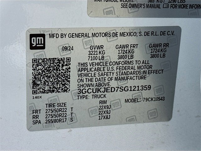 Used 2025 Chevrolet Silverado 1500 High Country w/ Technology Package image 33