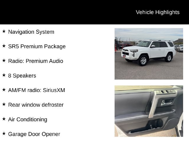Used 2024 Toyota 4Runner SR5 Premium w/ Moonroof Package AWD/4WD image 8