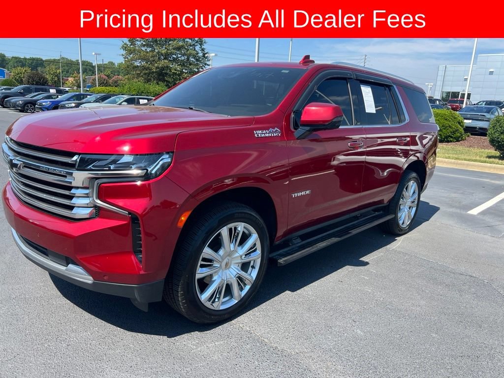 Used 2021 Chevrolet Tahoe High Country w/ Premium Package AWD/4WD image 1