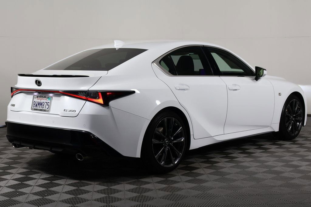 Certified 2021 Lexus IS 350 F Sport w/ Navigation Package RWD image 4