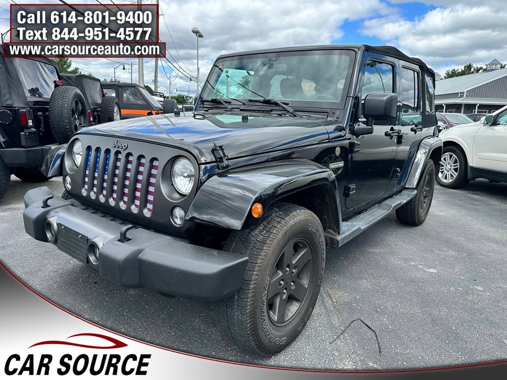 Used 2016 Jeep Wrangler Unlimited Sport