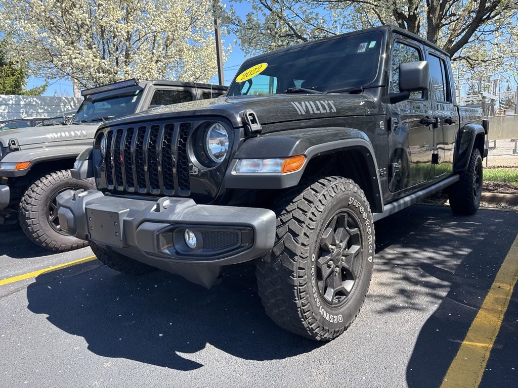 Certified 2022 Jeep Gladiator Willys AWD/4WD image 2