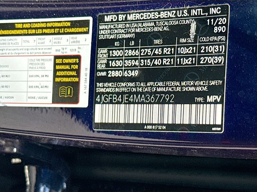 Used 2021 Mercedes-Benz GLE 350 w/ 3rd Row Seat Package image 36