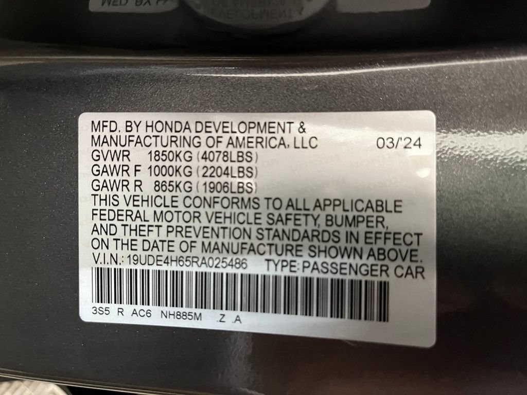Certified 2024 Acura Integra A-Spec FWD image 24