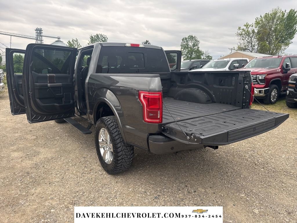 Used 2015 Ford F150 Platinum w/ Equipment Group 701A Luxury AWD/4WD image 12
