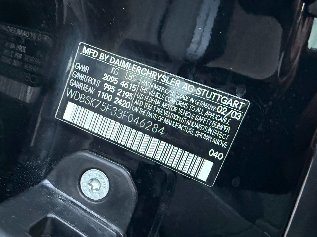 Used 2003 Mercedes-Benz SL 500 image 24