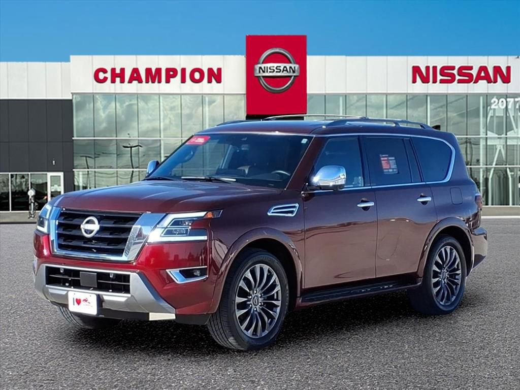 Used 2023 Nissan Armada Platinum w/ Captain's Chairs Package image 3