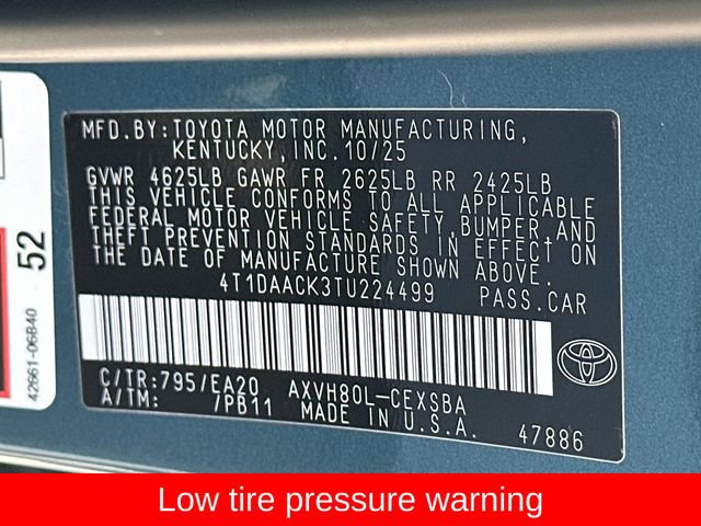 New 2026 Toyota Camry SE w/ Multimedia Upgrade Package image 29