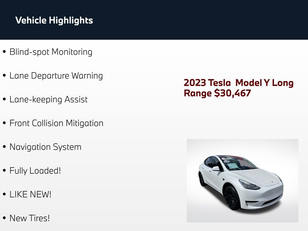 Used 2023 Tesla Model Y Long Range AWD/4WD image 4