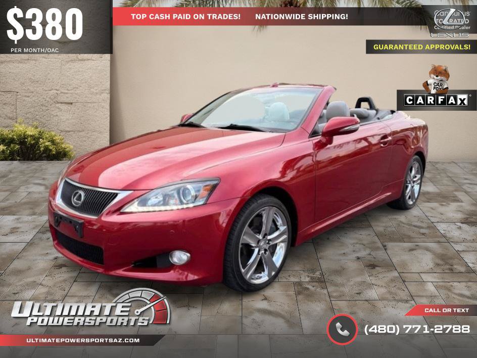 Used 2012 Lexus IS 350C w/ Luxury Pkg RWD image 3