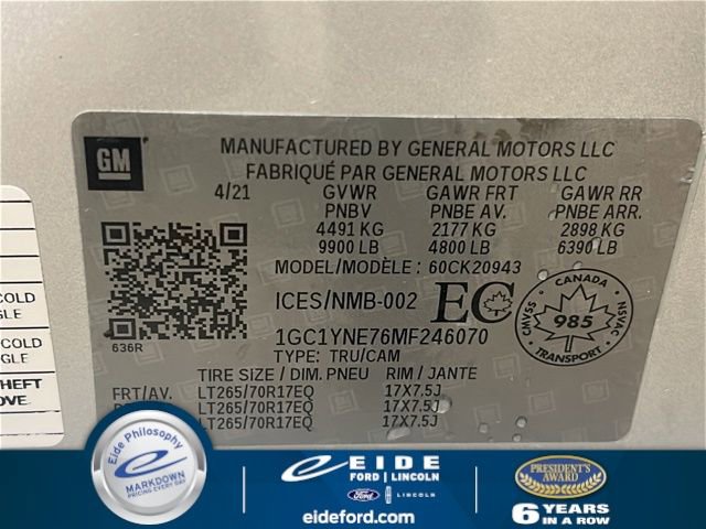 Used 2021 Chevrolet Silverado 2500 LT image 32