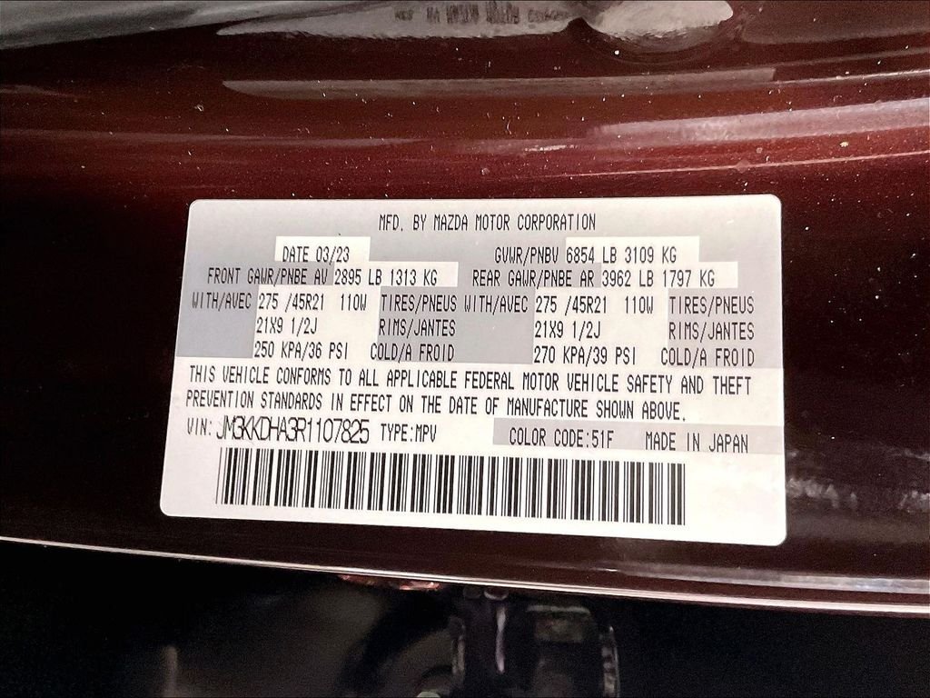 Used 2024 MAZDA CX-90 Plug-In Hybrid w/ Premium Pkg AWD/4WD image 36