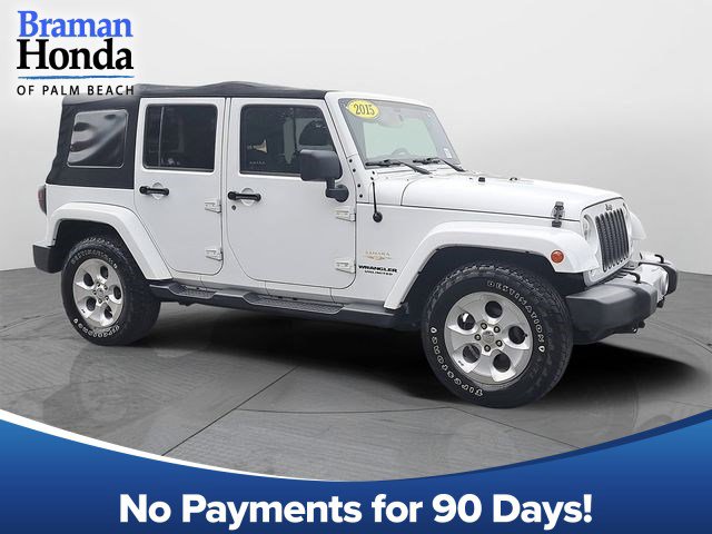 Used 2015 Jeep Wrangler Unlimited Sahara w/ Connectivity Group
