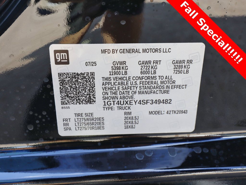 New 2025 GMC Sierra 2500 Denali Ultimate w/ Max Trailering Package image 38