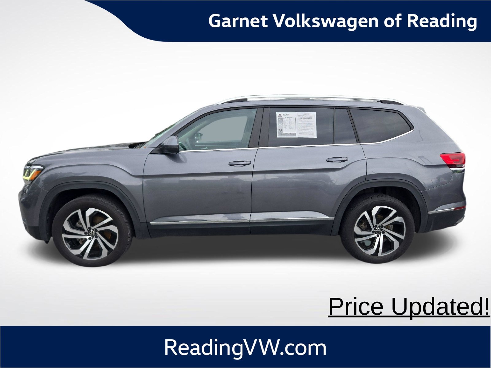 Used 2023 Volkswagen Atlas SEL AWD/4WD image 2