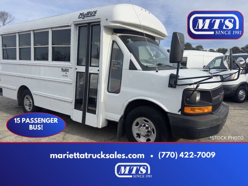 Used 2008 Chevrolet Express 3500 w/ School Bus Package RWD image 2