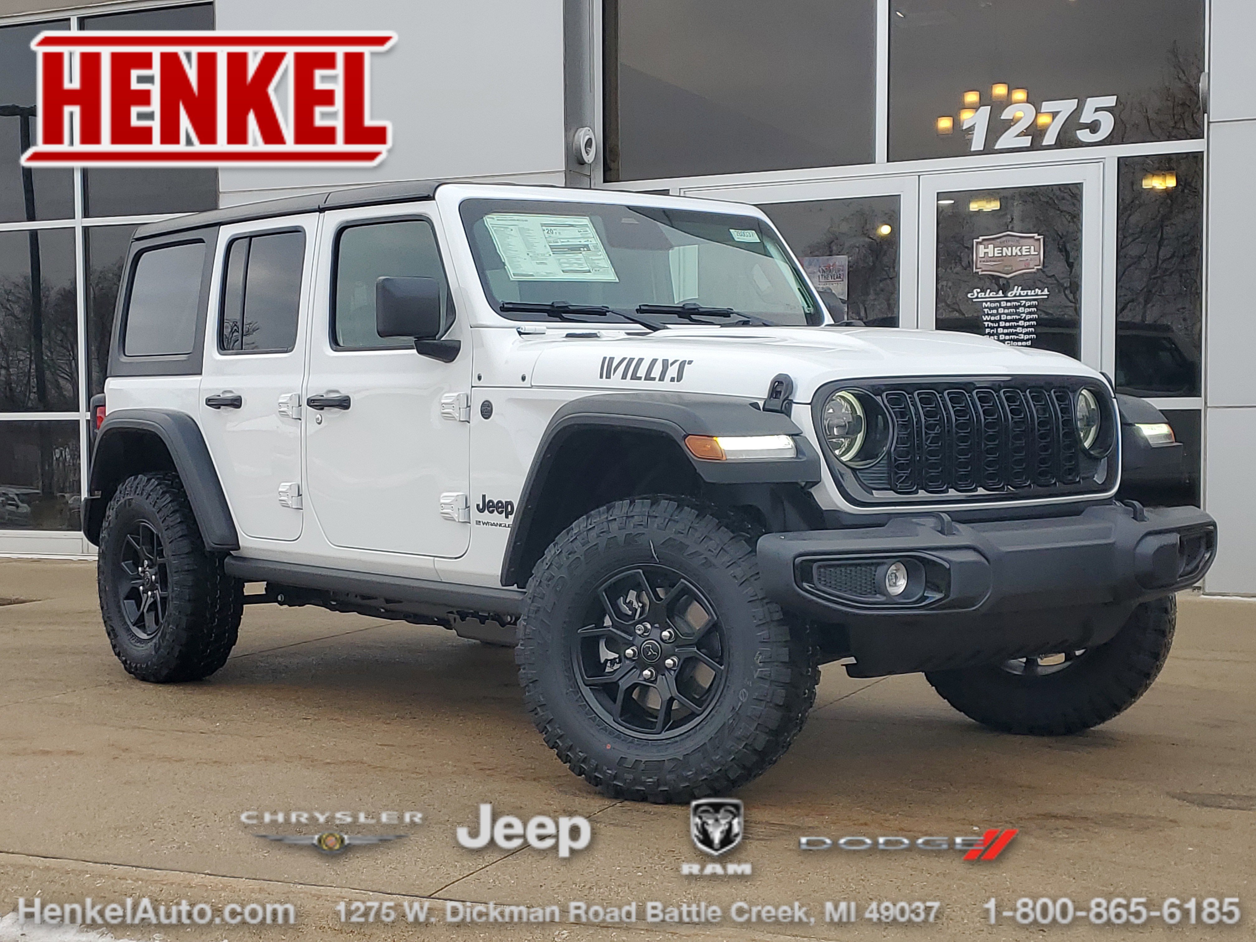 New 2026 Jeep Wrangler Unlimited Sport AWD/4WD image 1