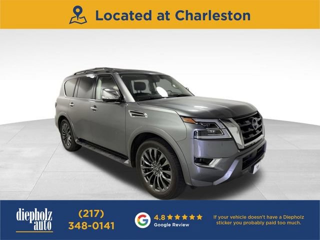 Used 2023 Nissan Armada Platinum w/ Captain's Chairs Package