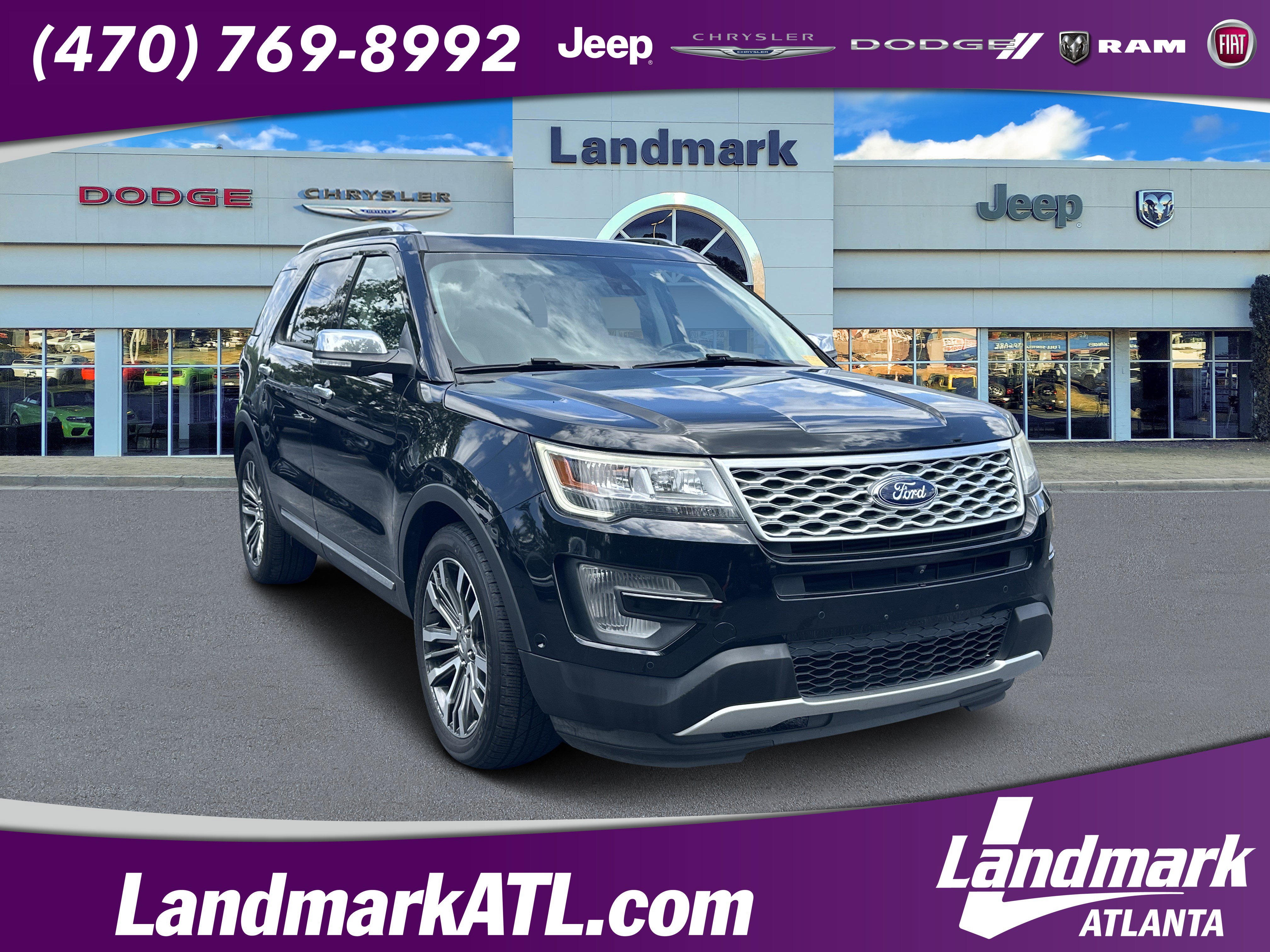Used 2017 Ford Explorer Platinum AWD/4WD video 1