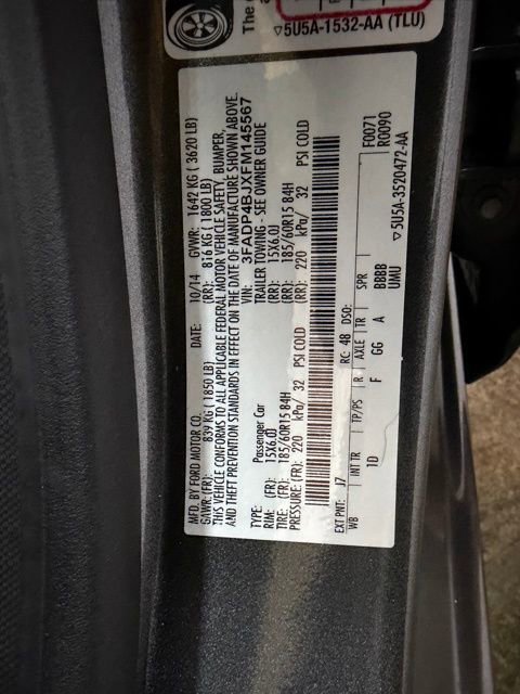 Used 2015 Ford Fiesta SE w/ Comfort Package FWD image 53