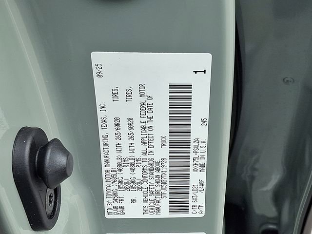 New 2026 Toyota Tundra Limited image 24