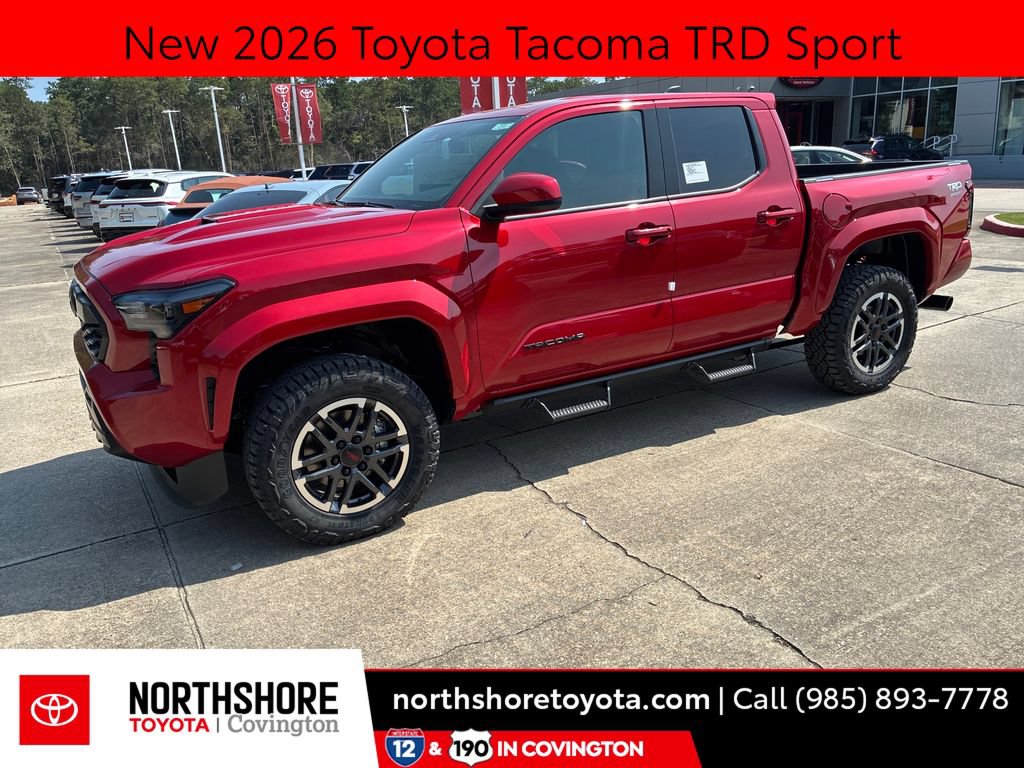 New 2026 Toyota Tacoma TRD Sport AWD/4WD 360° Tour
