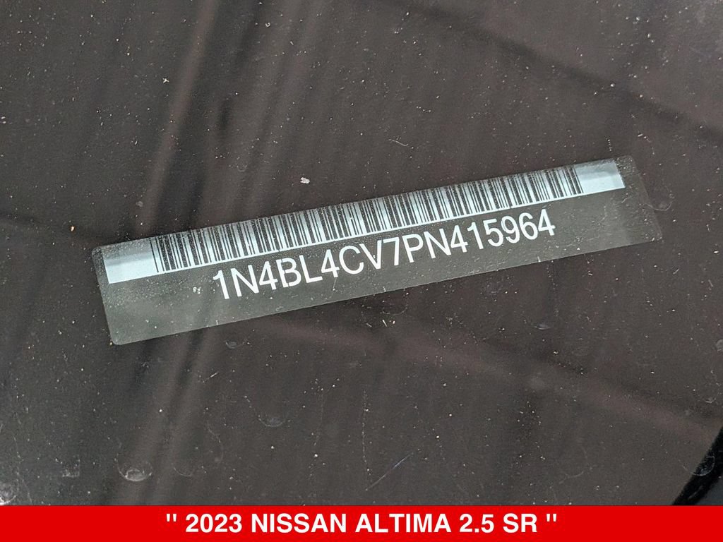 Certified 2023 Nissan Altima 2.5 SR w/ SR Premium Package FWD image 41