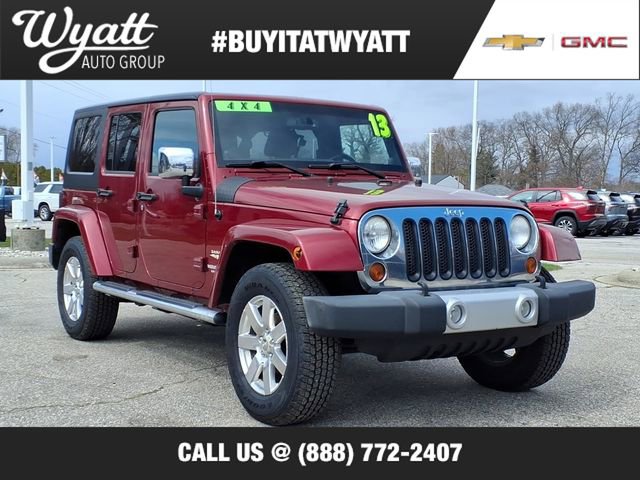 Used 2013 Jeep Wrangler Unlimited Sahara w/ Mopar Chrome Edition Group