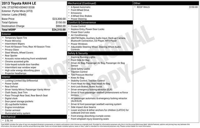 Used 2013 Toyota RAV4 LE image 4
