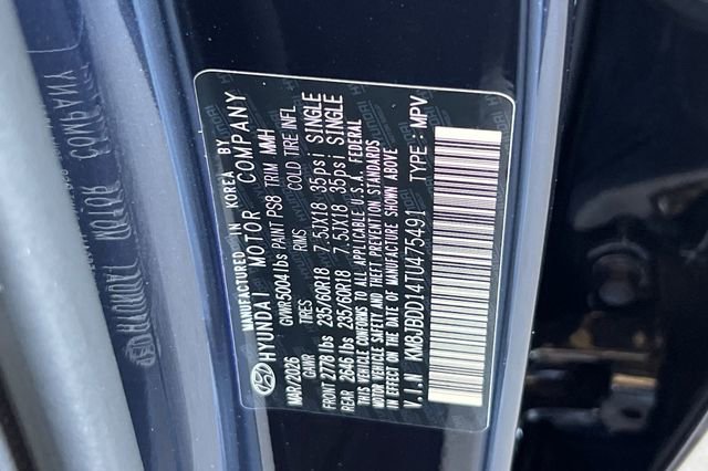 New 2026 Hyundai Tucson SEL AWD/4WD image 24