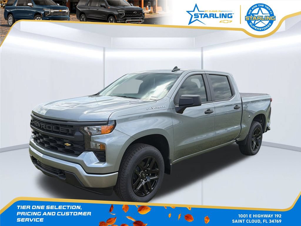 New 2026 Chevrolet Silverado 1500 Custom RWD image 1