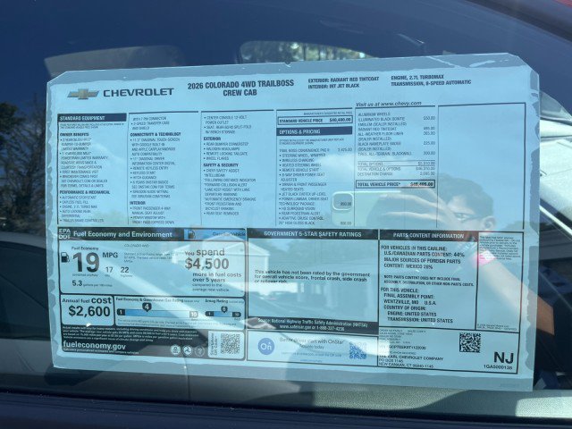 New 2026 Chevrolet Colorado Trail Boss image 10
