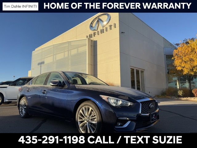 Used 2022 INFINITI Q50 Luxe w/ Cargo Package