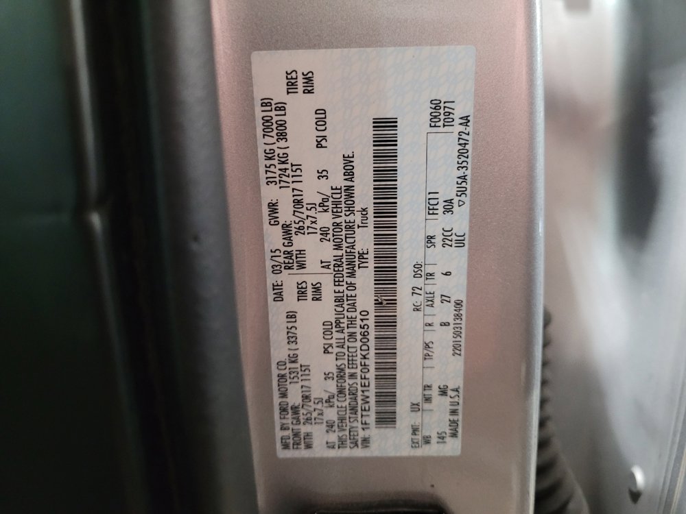 Used 2015 Ford F150 XLT image 33