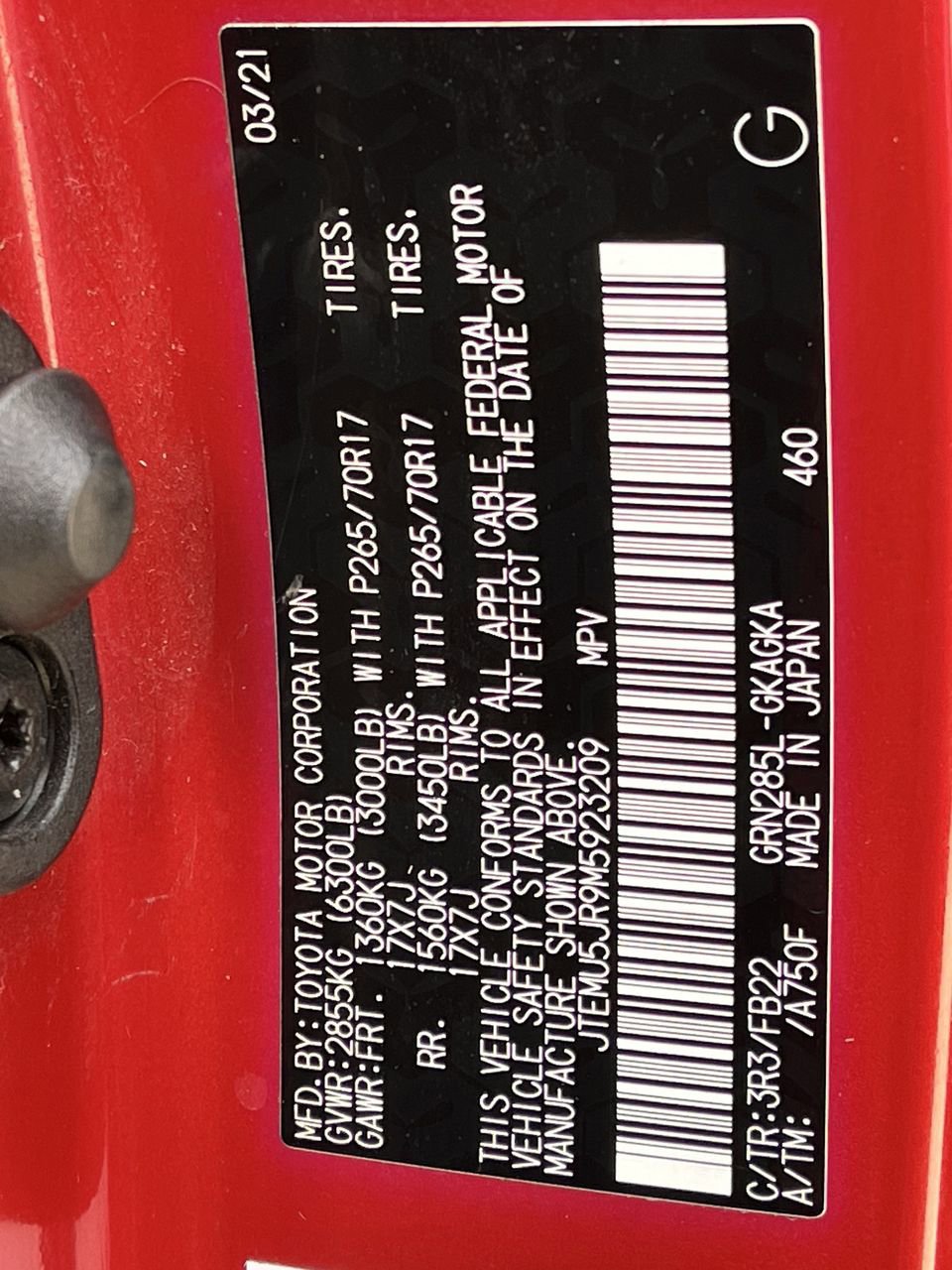 Used 2021 Toyota 4Runner SR5 image 28