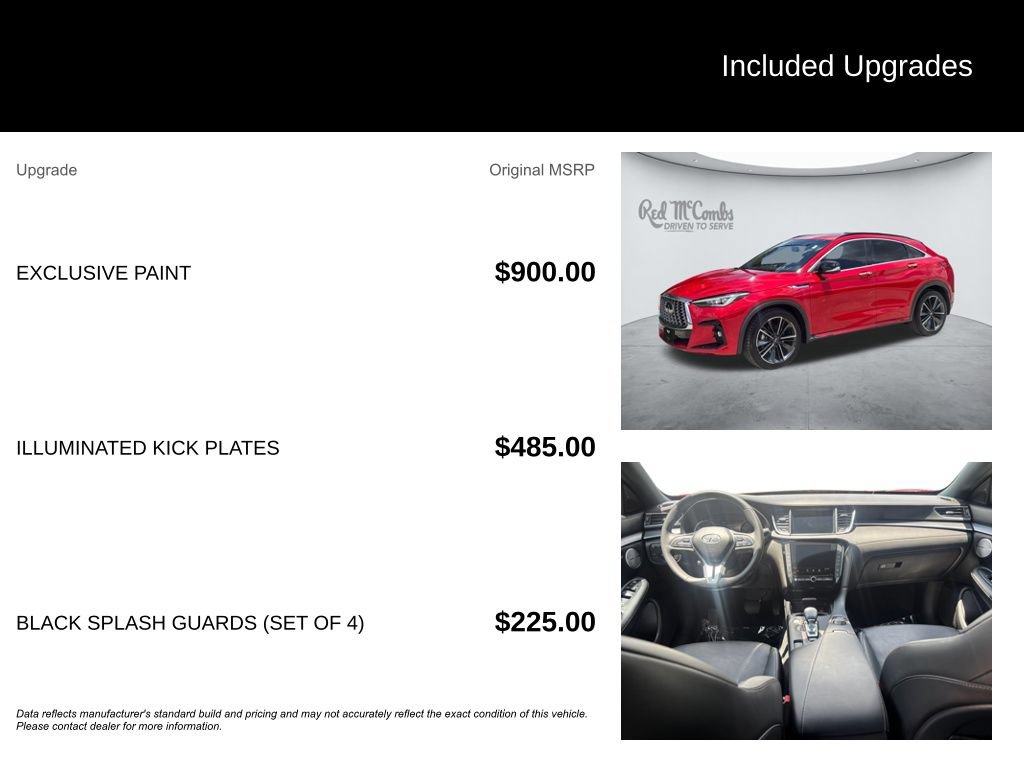 Used 2023 INFINITI QX55 Essential AWD/4WD image 5