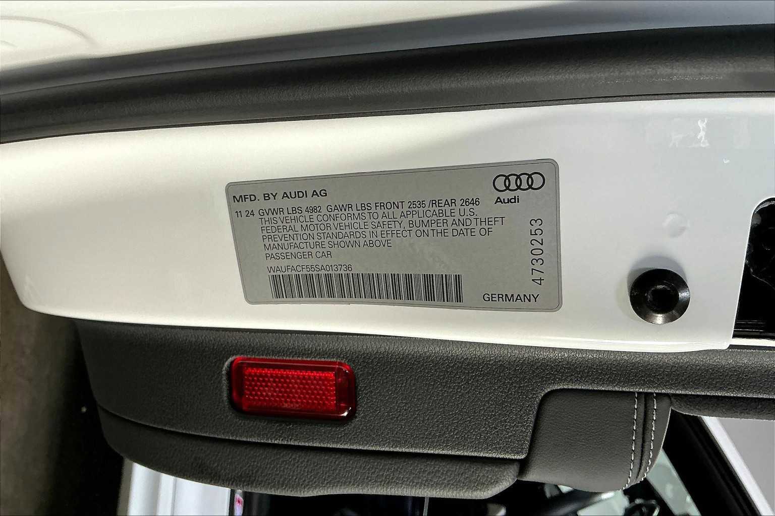 Certified 2025 Audi A5 2.0T Premium Plus w/ Premium Plus image 36