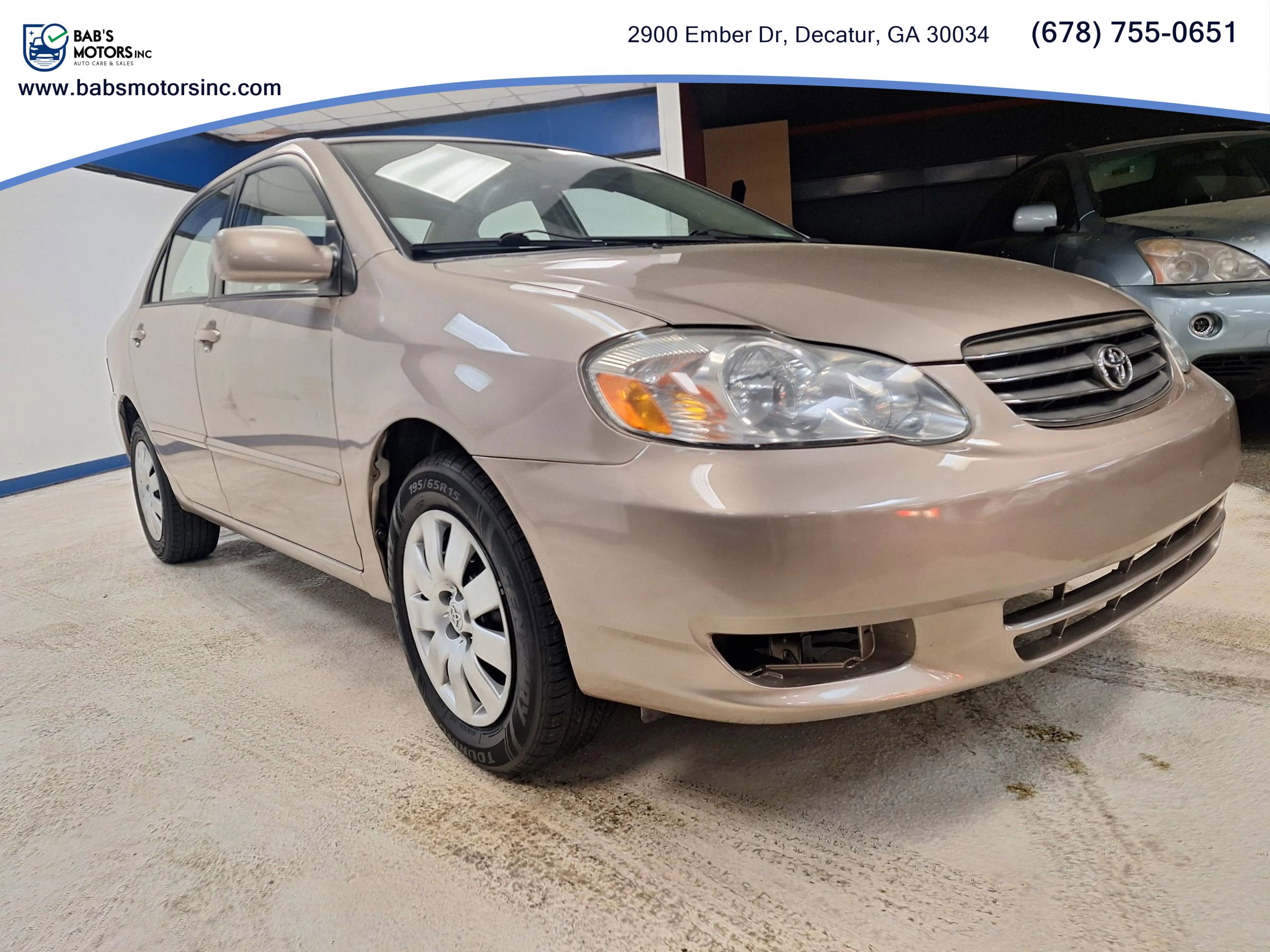 Used 2004 Toyota Corolla S FWD image 3
