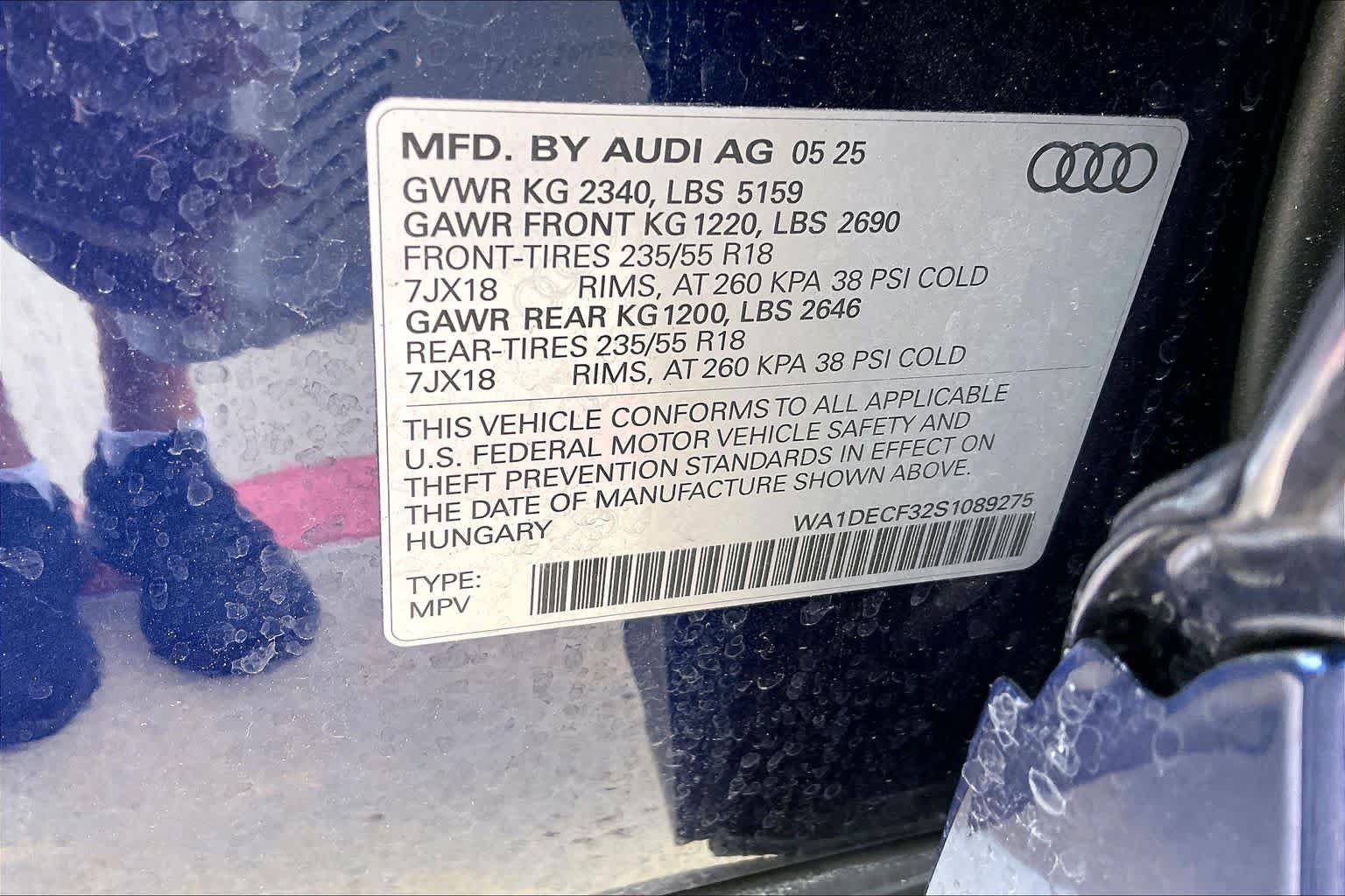 Used 2025 Audi Q3 2.0T Premium w/ Convenience Package AWD/4WD image 34