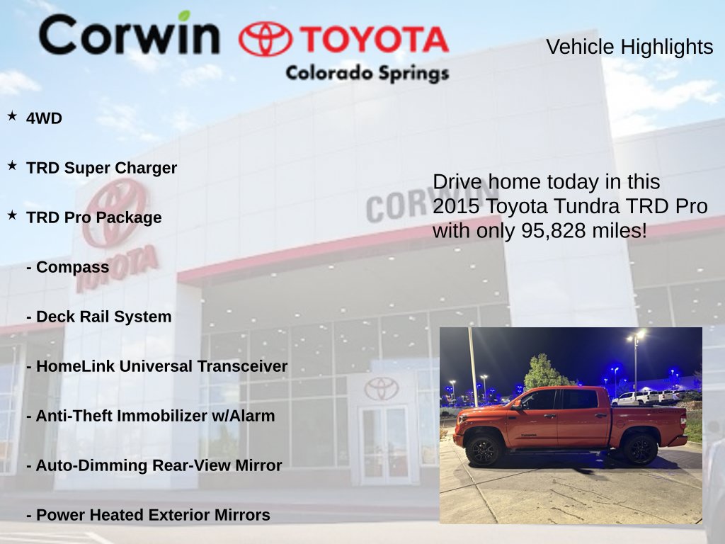 Used 2015 Toyota Tundra TRD Pro AWD/4WD image 6