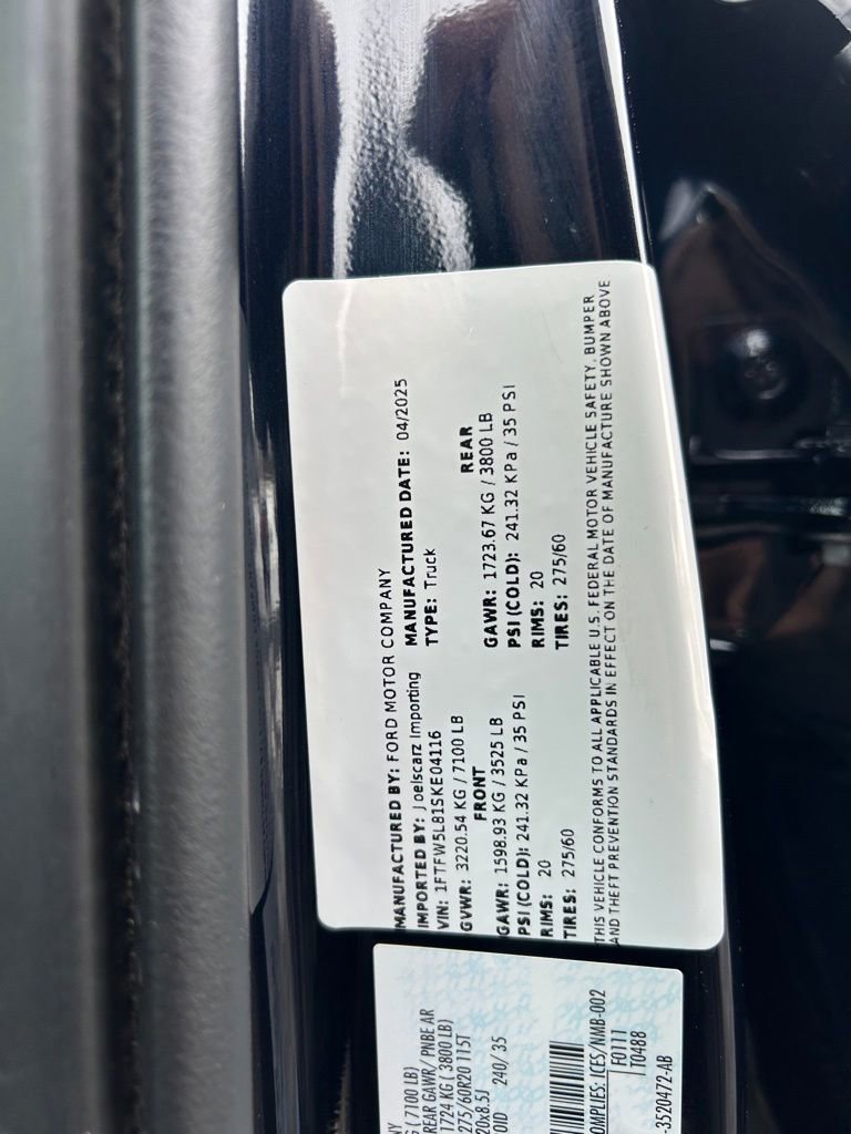 Used 2025 Ford F150 Lariat image 27